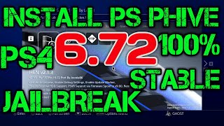 Latest PS4 6.72 Stable Jailbreak | PS Phive  Installation Tutorial