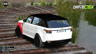 Range Rover Sport Extreme Offroad in rainstorm Gameplay | Drive CSX Car Crash Simulator mobile screenshot 4