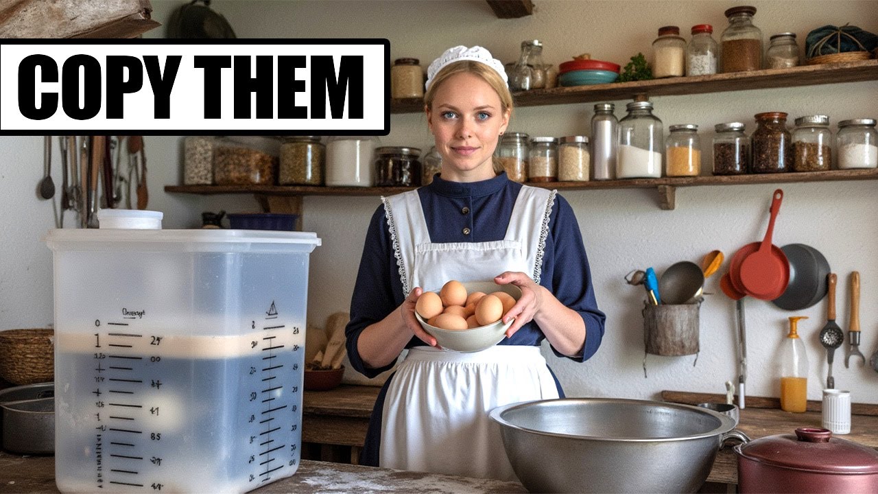 How Amish Preserve Their Eggs For Winter Shortage | NO REFRIGERATION