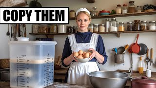 How Amish Preserve Their Eggs For Winter Shortage | NO REFRIGERATION