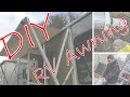 Replacing RV Awning Fabric