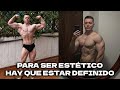 SI BUSCAS TENER UN BUEN FÍSICO TE RENTA MÁS PERDER 10KG DE GRASA QUE GANAR 10KG DE MÚSCULO
