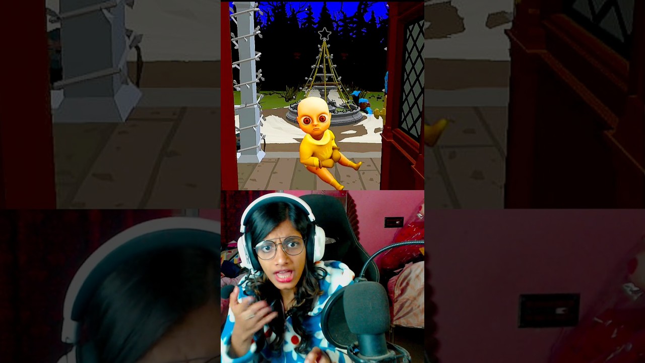 Mad Granny ke Ghar Baby in Yellow 😱 