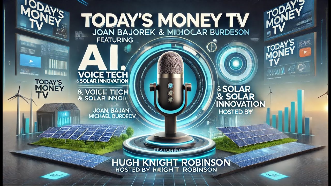 🚀 AI, Voice Tech & Solar Innovation | Featuring Joan Bajorek & Michael Burdeov | Today's Money TV