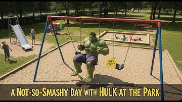 A Not-So-Smashy Day with Hulk P2 #funny #hulk #funnyvideo #fyp  #hulksmash #funnyhulk #comedysketch