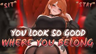 Bowing down to a Sadistic FDom [girlfriend-roleplay] asmr [Toxic relationship]  [🌶️spicy🌶️]