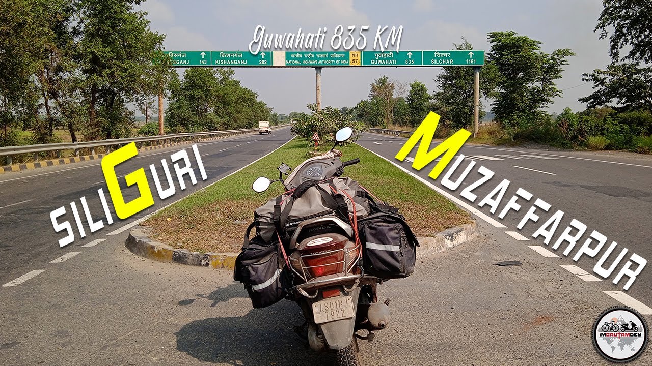 Muzaffarpur to Siliguri | Bihar West Bengal Ride on NH 27 | India Ride Final Part | Gautam Dey