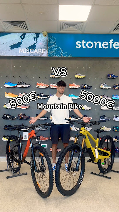 500€ vs 5000€ MTB | Stick Test #bike #bikelife #downhill #mountainbike #mtb