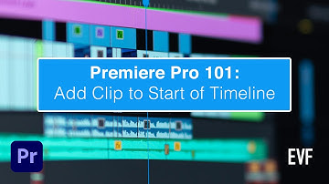 Add Clip to Start of Timeline in Premiere Pro