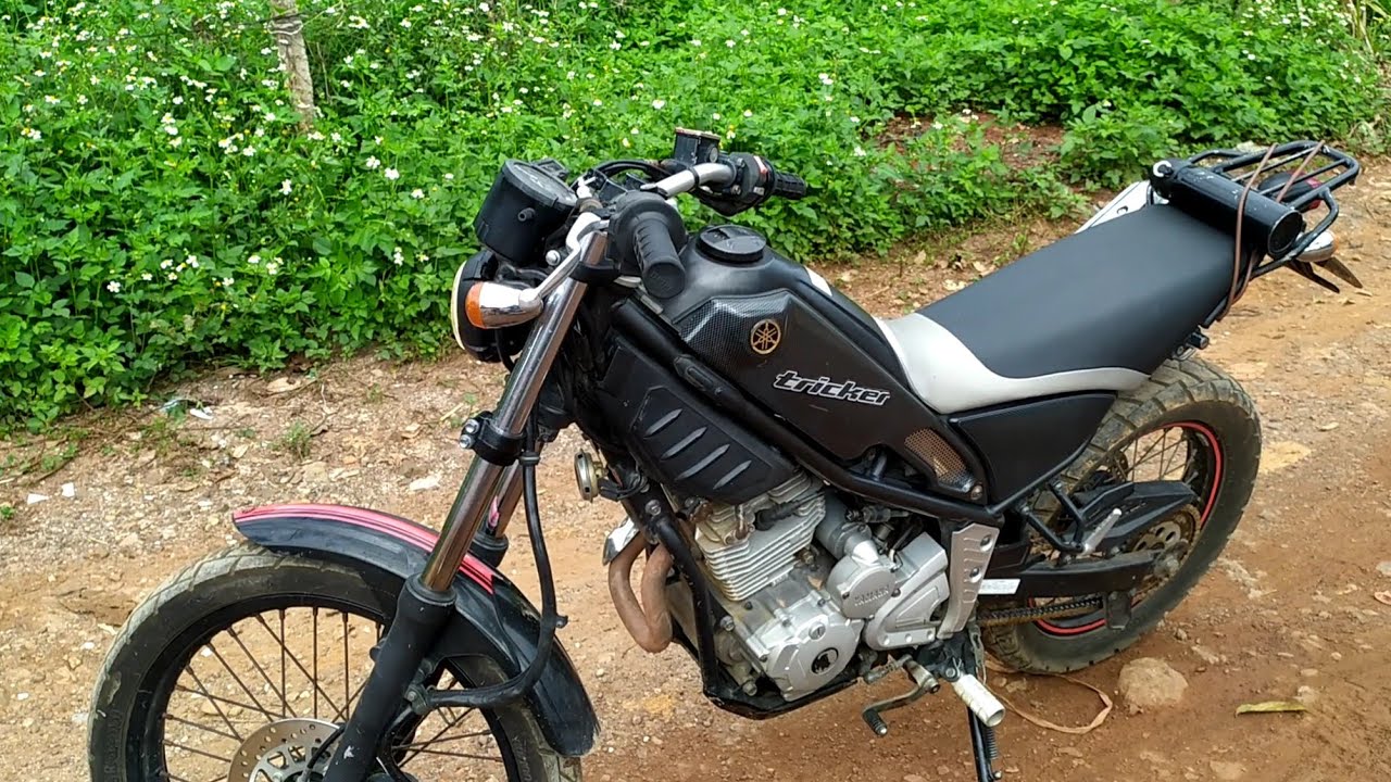 YAMAHA 250tricker Used  the parking motorcycles