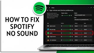 How to Fix Spotify no Sound (2026 Full Guide)