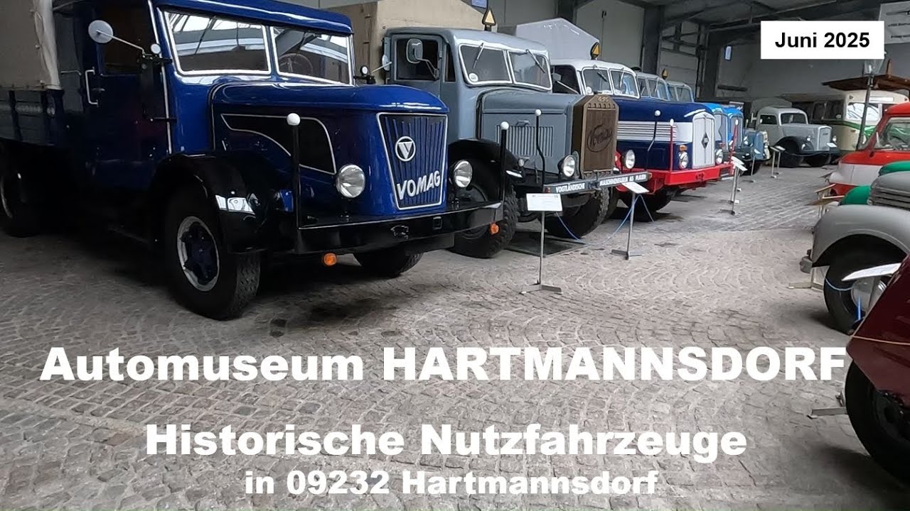 Automuseum HARTMANNSDORF (Historische Nutzfahrzeuge) - JUNI 2025