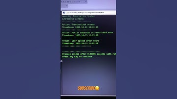 security info IDE dev c++ #cppprogramming