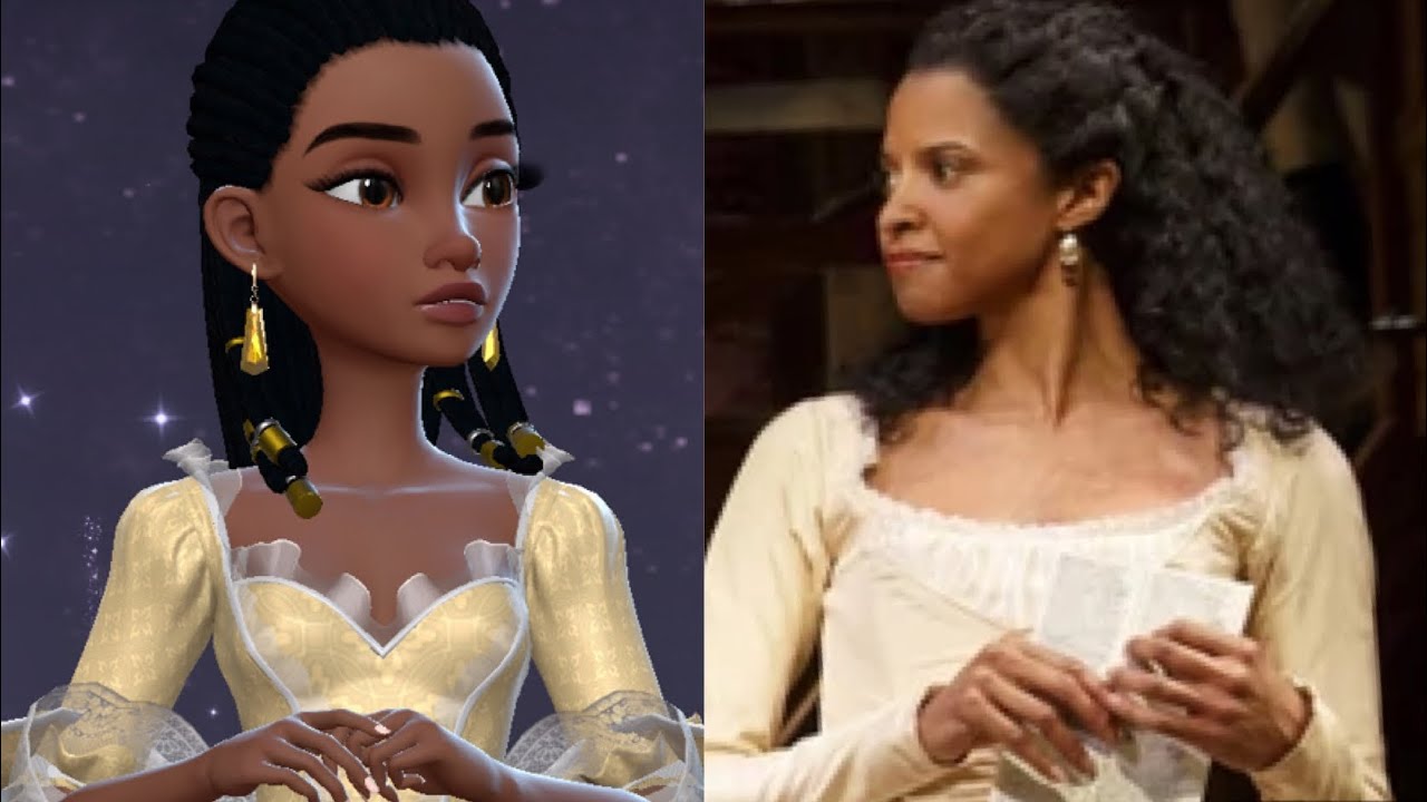 Making Angelica Schuyler from Hamilton in Dress Up Time Princess