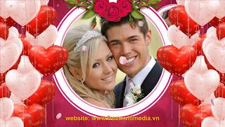 Download Style Proshow Wedding - Rose and Heart Particle 2