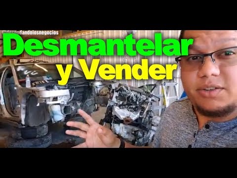 El Negocio de Desmantelar un Auto - Venderlo por Piezas o Exportarlo desde USA