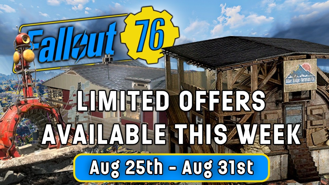 This Week’s Atomic Shop Limited Time Offers In Fallout 76