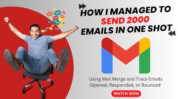 How I Sent Bulk Emails in One Click — 100% FREE & EASY!