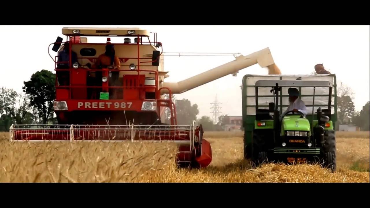 PREET 987 COMBINE HARVESTER COMMERCIAL AD