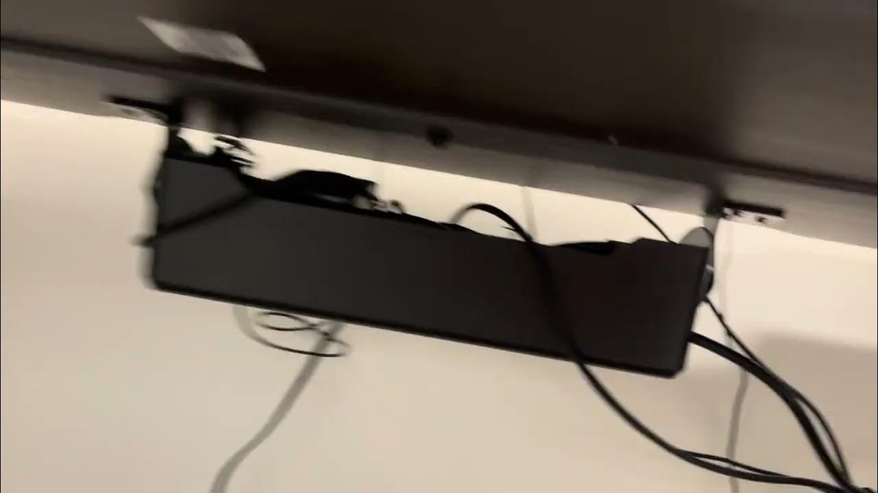 Vari Cable Management Tray Under Desk Wire Management & Organization