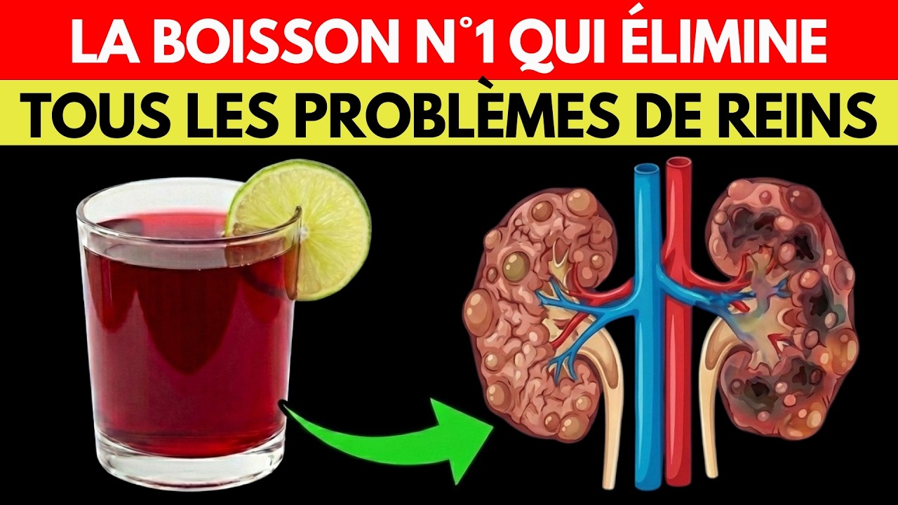 BUVEZ CECI POUR DÉTOXIFIER VOS REINS INSTANTANÉMENT | Sante Seniors