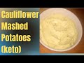 Cauliflower mashed potatoes keto. Mashed cauliflower recipe. Mashed cauliflower blender.