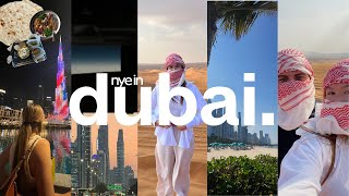 NYE in dubai | from city lights to desert sights