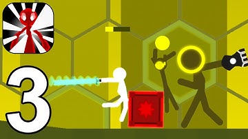 Stickman Project : Rebirth - Gameplay Walkthrough Part 3 All Levels 2-6 to 3-2 (Android,iOS)