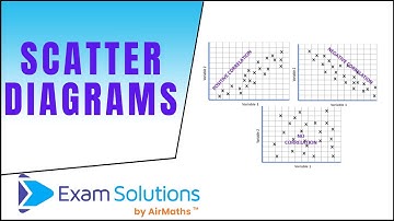 Scatter Diagrams |GCSE Maths Level 4-6| ExamSolutions