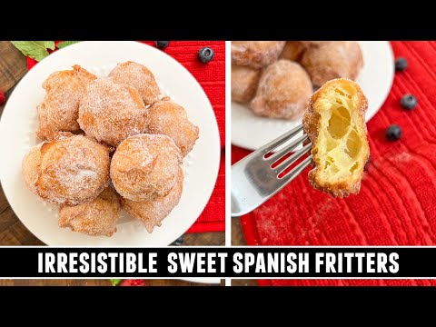 Buñuelos de viento (sweet Spanish fritters), from the video