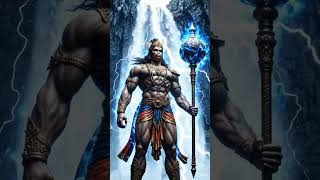Snow Storm Hanuman ❄️ | Epic AI Cinematic