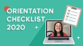 Virtual Orientation 2020 Checklist I Thurgood Marshall College at UC San Diego