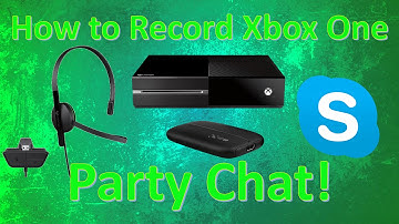 How to Record Xbox One Party Chat! (No Adaptors, No Kinect - working!)