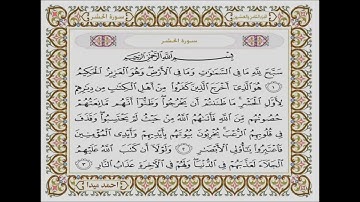 سورة الحشر بصوت الشيخ حسن صالح 059