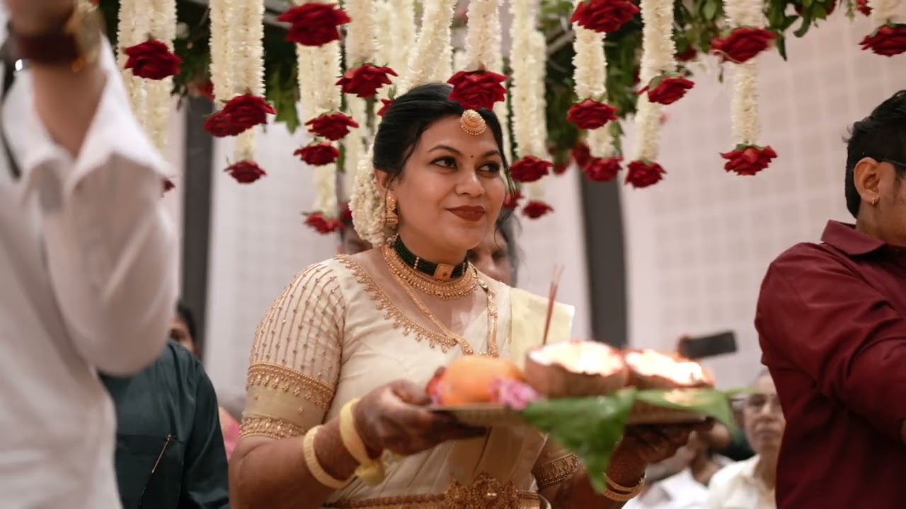 North meets South🧿 When dreams come true 😇 My wedding with Kerala traditions💝#manifestation #kerala 