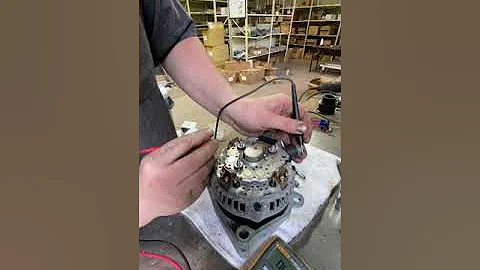 How to test your alternator with a multi meter for functionality / shorts / damage