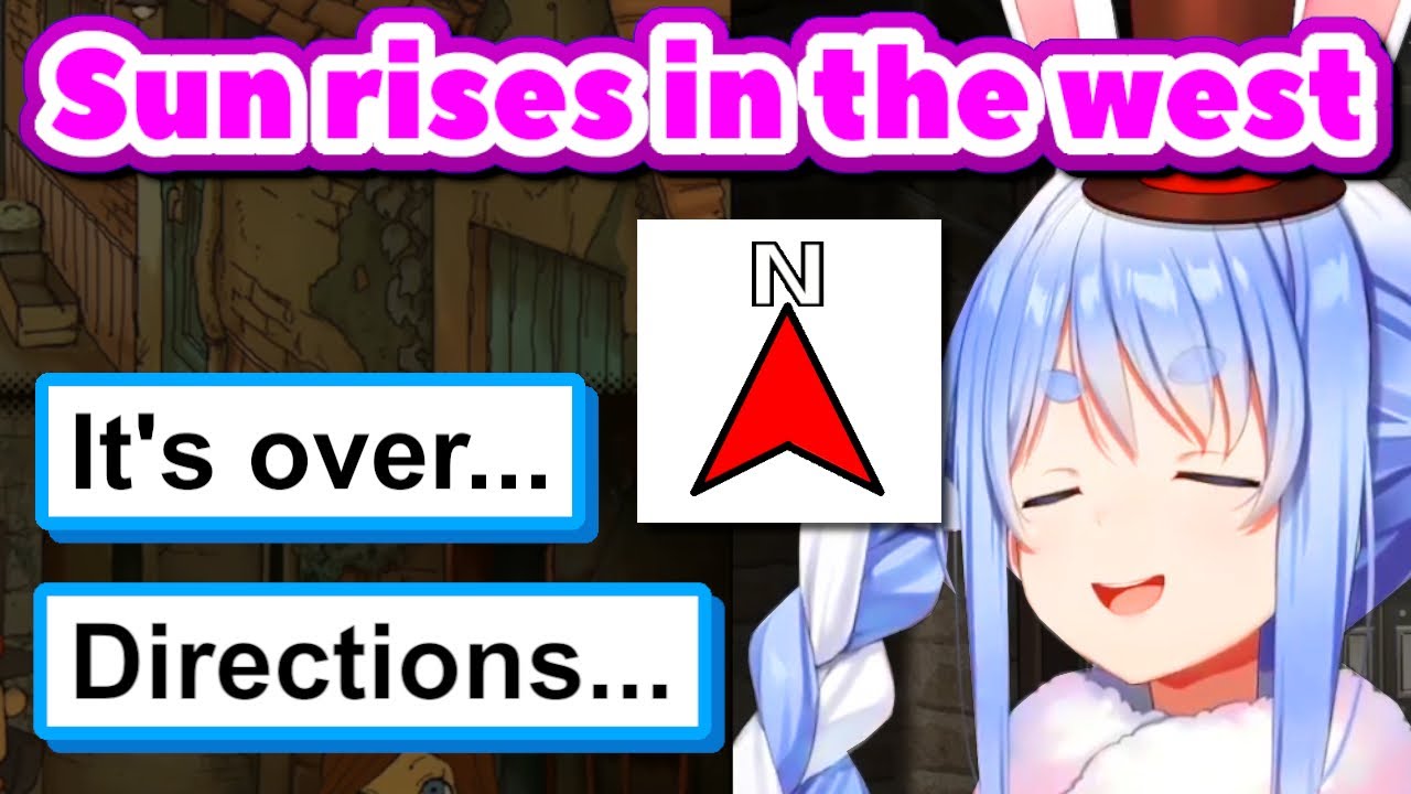 200IQ Pekora Discovers That the Sun Rises in the East【ENG Sub / hololive】