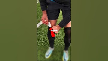 why are shin guards so small nowadays? #football