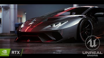 LB☆WORKS Lamborghini Huracán - UE4 RTX Cinematic
