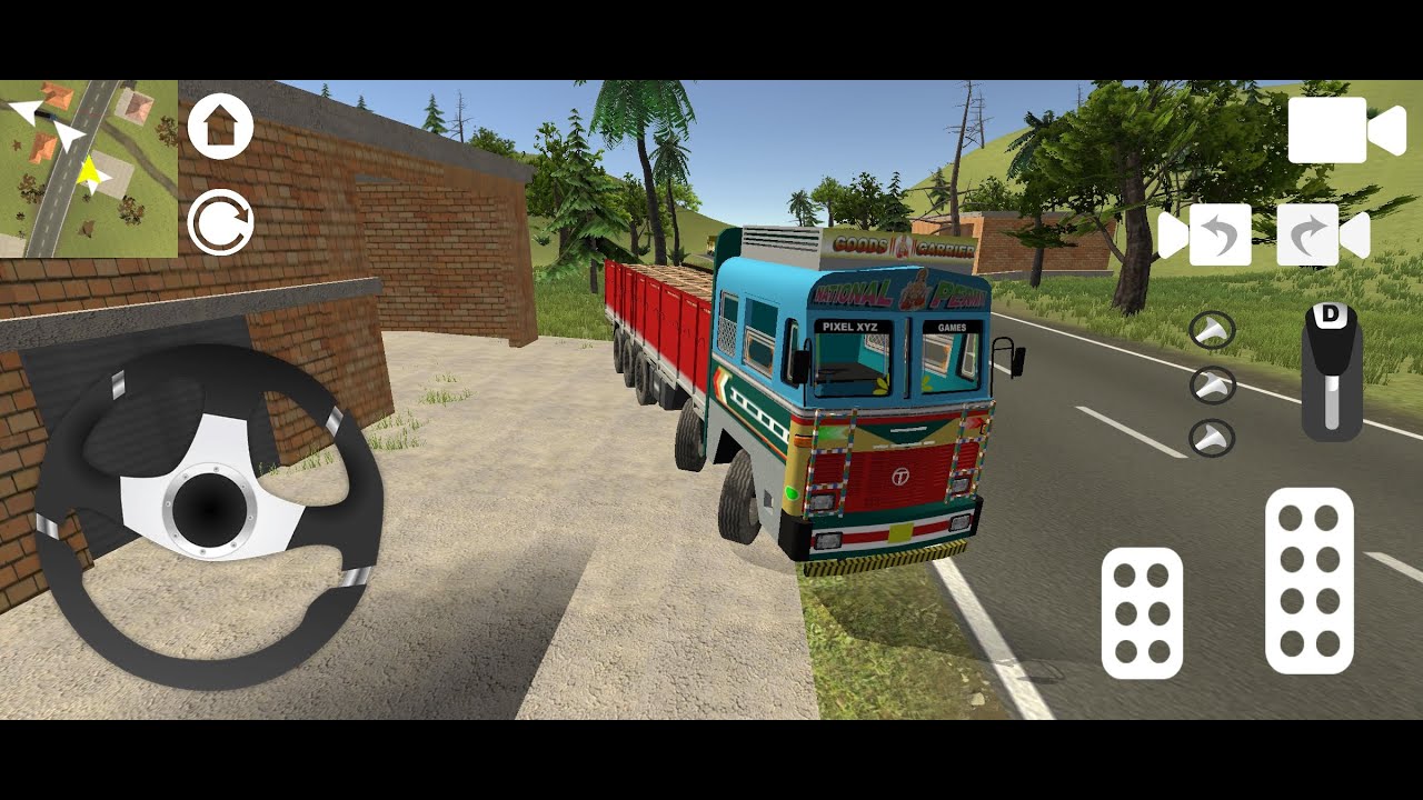 Real Truck driving simulator game play Android YouTube