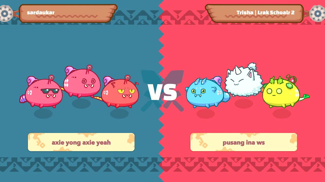 075 Discard/Gravel Ant Bug v Dusk with Hare Dagger (ranged!) axie (Triple Discard Bug, 4hp left!)