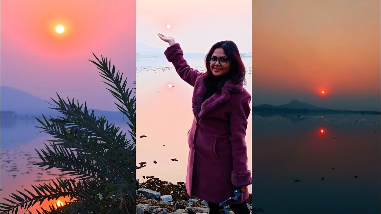 Serenic Sunset at Baranti Lake, Purulia 🌄🌅