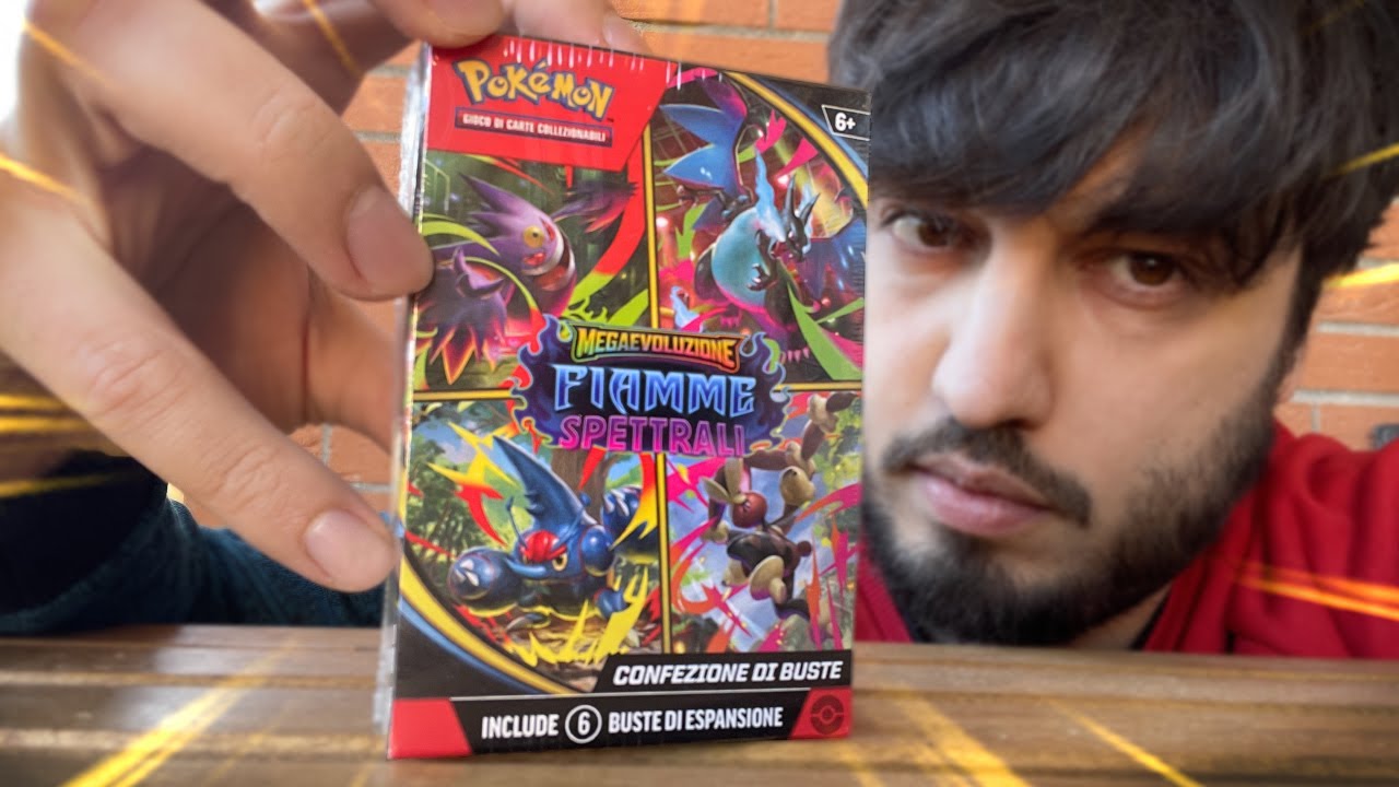 APRO il BUNDLE da 6 BUSTINE di Pokémon FIAMME SPETTRALI