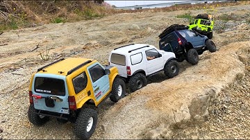 MST CMX CFX オープンデフ[Open diff] RC Jimny散歩 川本アマゾンステージ 2021.04.04