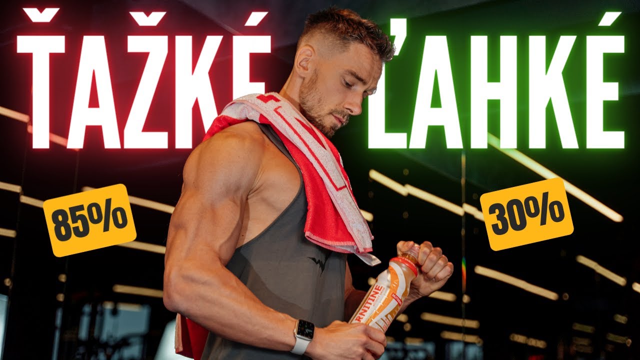 Ťažké alebo ľahké váhy - koľko opakovaní na rast svalov | FITKOUČING