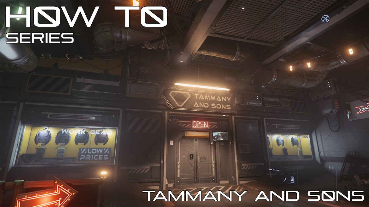 How to find Tammany and son gear shop in Lorville A Quick Guide! shorts YouTube