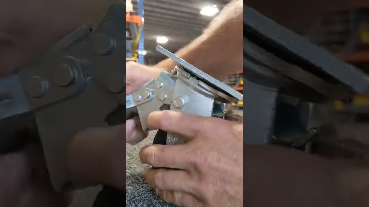 Total Lock Swivel Caster for Conveyor System