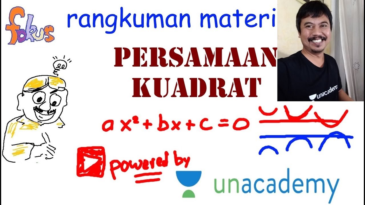 Persamaan kuadrat sifat dan cara cepat menyelesaikan grafik SIAP UN SBMPTN  + soal HOTS