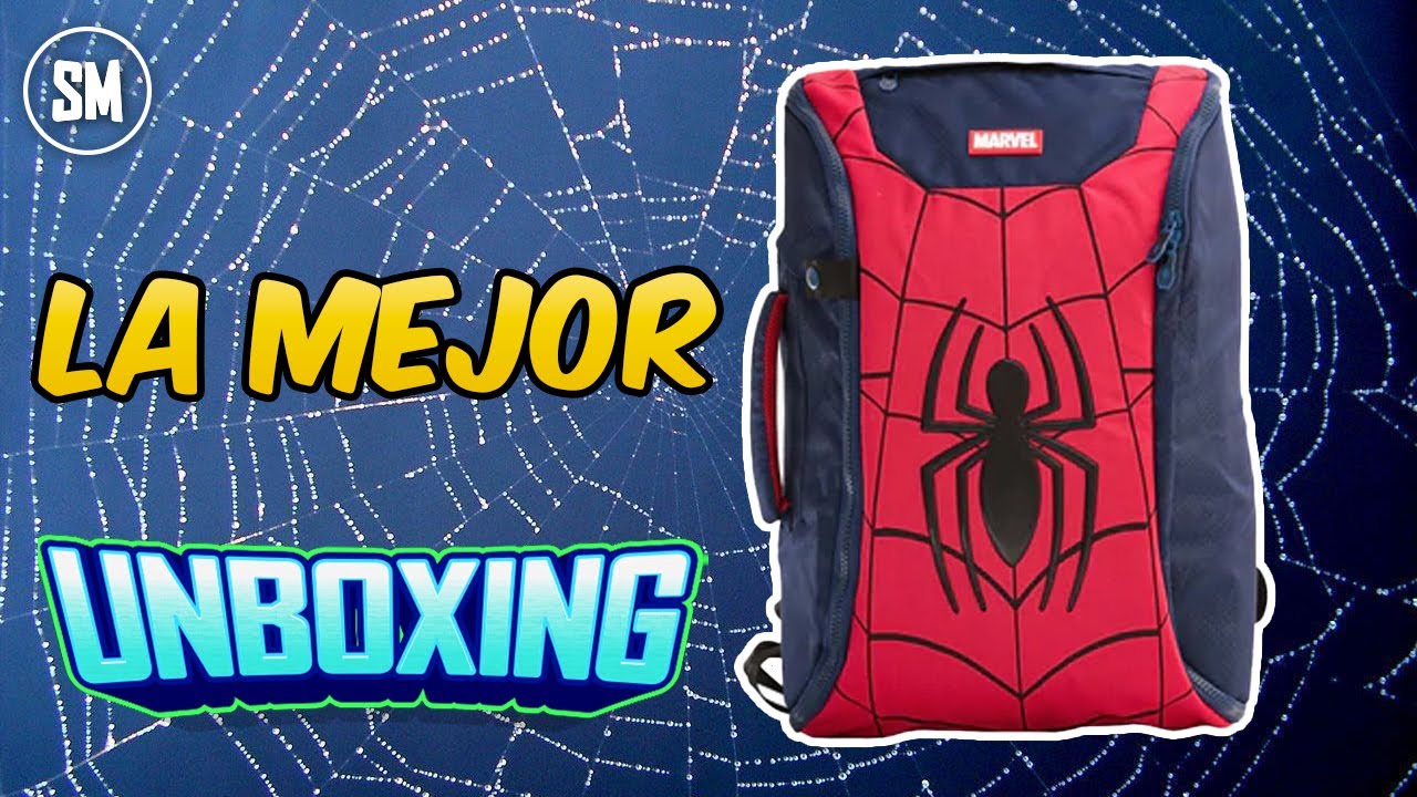 Es La Mochila De Spider-Man QUE NECESITAS | Unboxing - YouTube