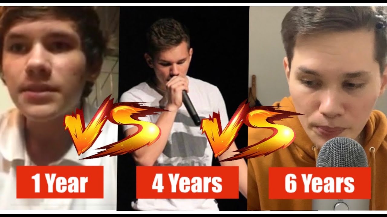 My 6 Years Beatbox transformation ( 1 Year Vs 4 Years Vs 6 Years )